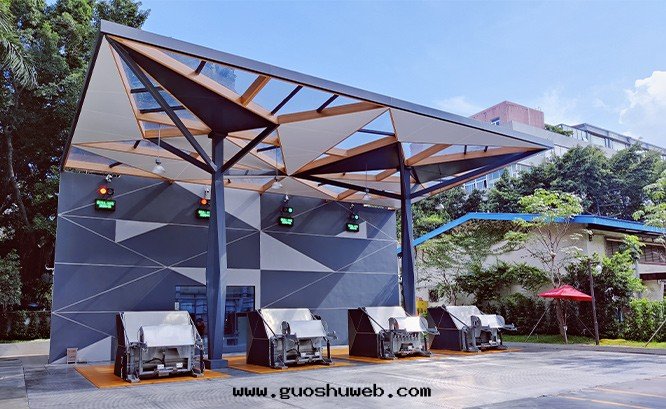 華僑城(chéng)創意(yì)园地(dì)埋式垃圾中(zhōng)轉(zhuǎn)站