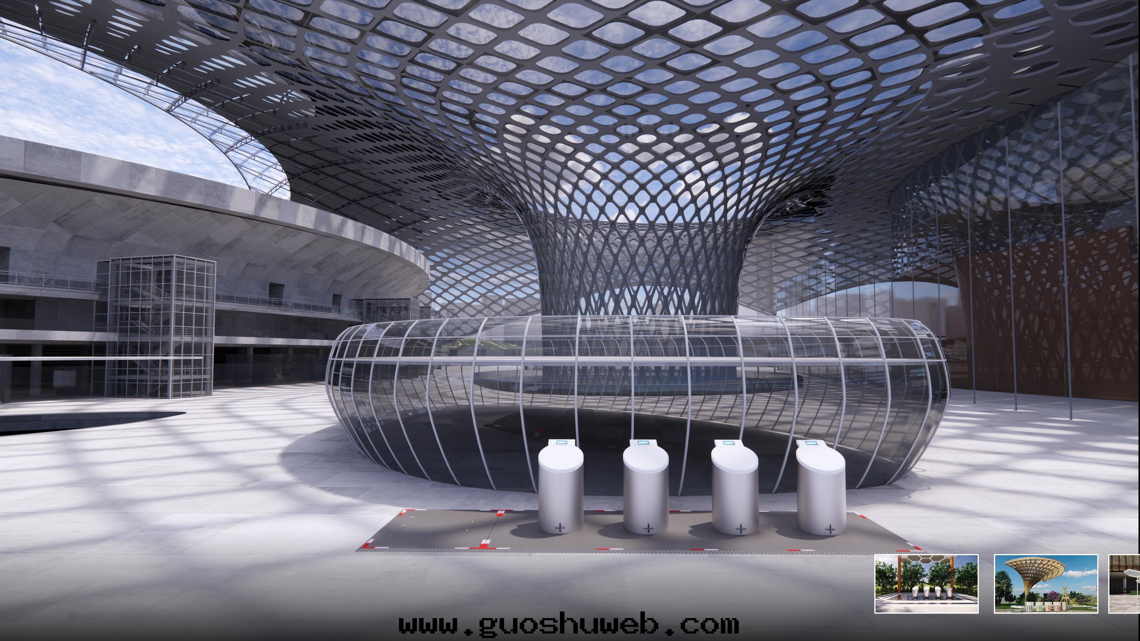 智能(néng)地(dì)埋式垃圾收集桶(tǒng)系(xì)統