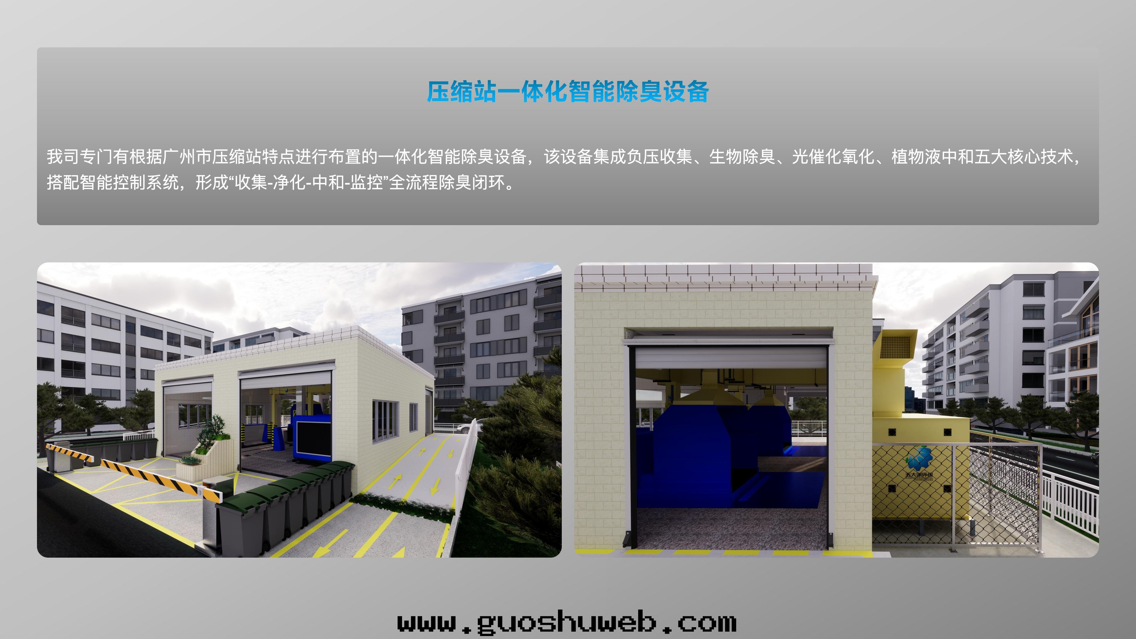 壓縮站一(yī)體(tǐ)化(huà)智能(néng)除臭設備